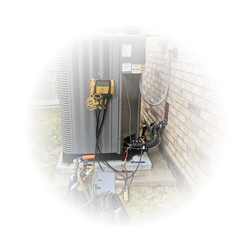 AC Repair - technician working on units